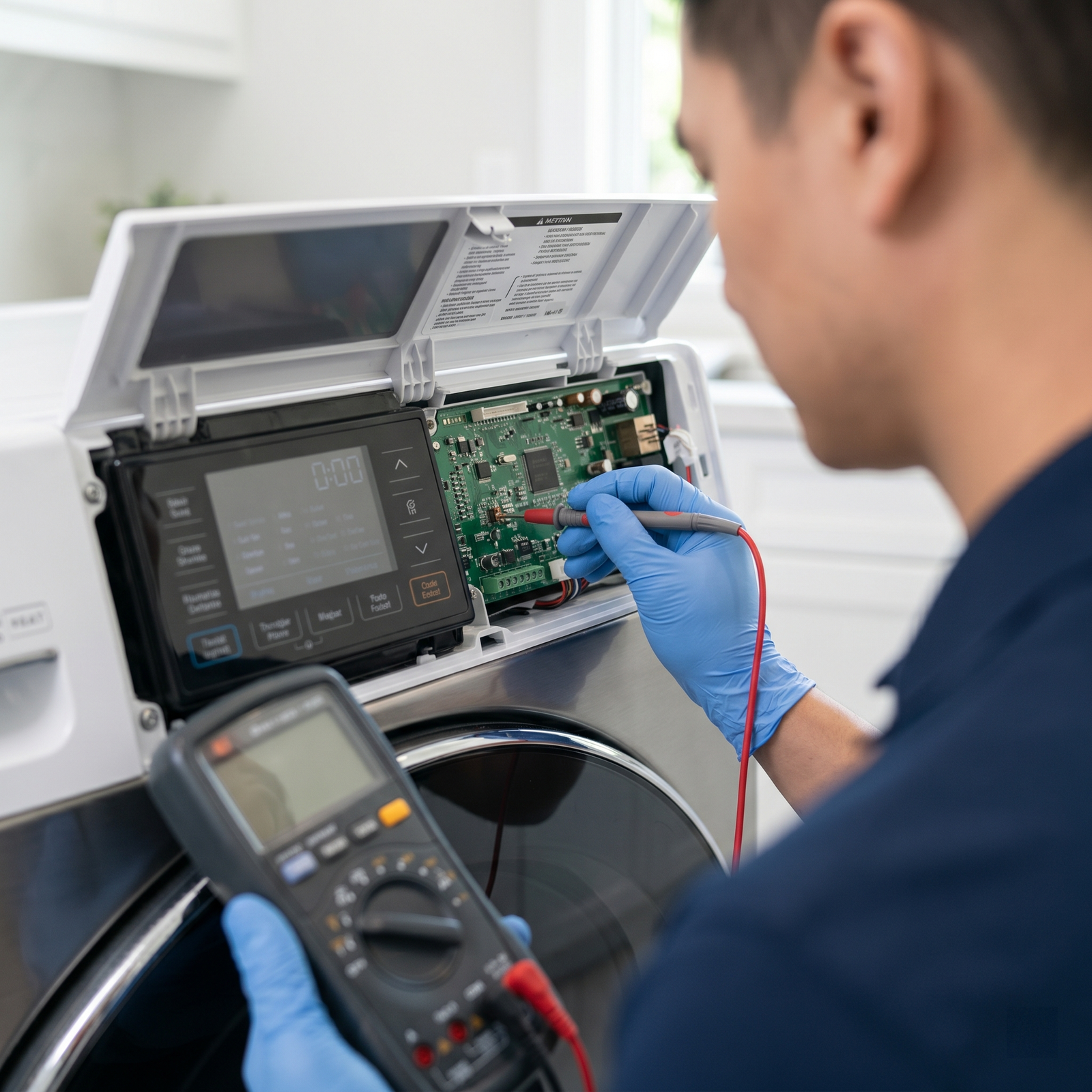 Testing a dryer heating element