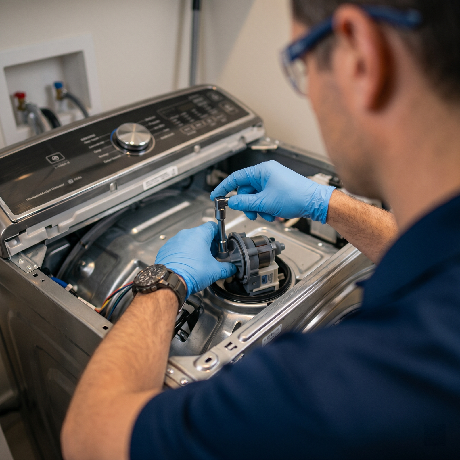 Repairing a broken refrigerator compressor