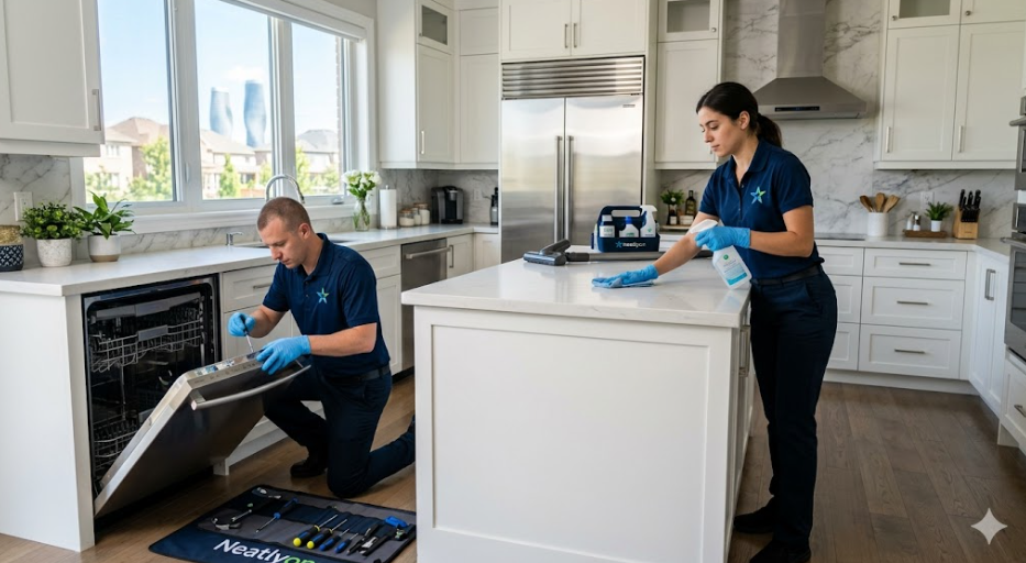Home cleaning and appliance repair in Mississauga