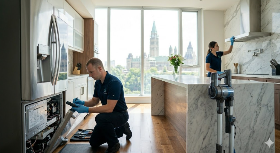 Home cleaning and appliance repair professional in Ottawa