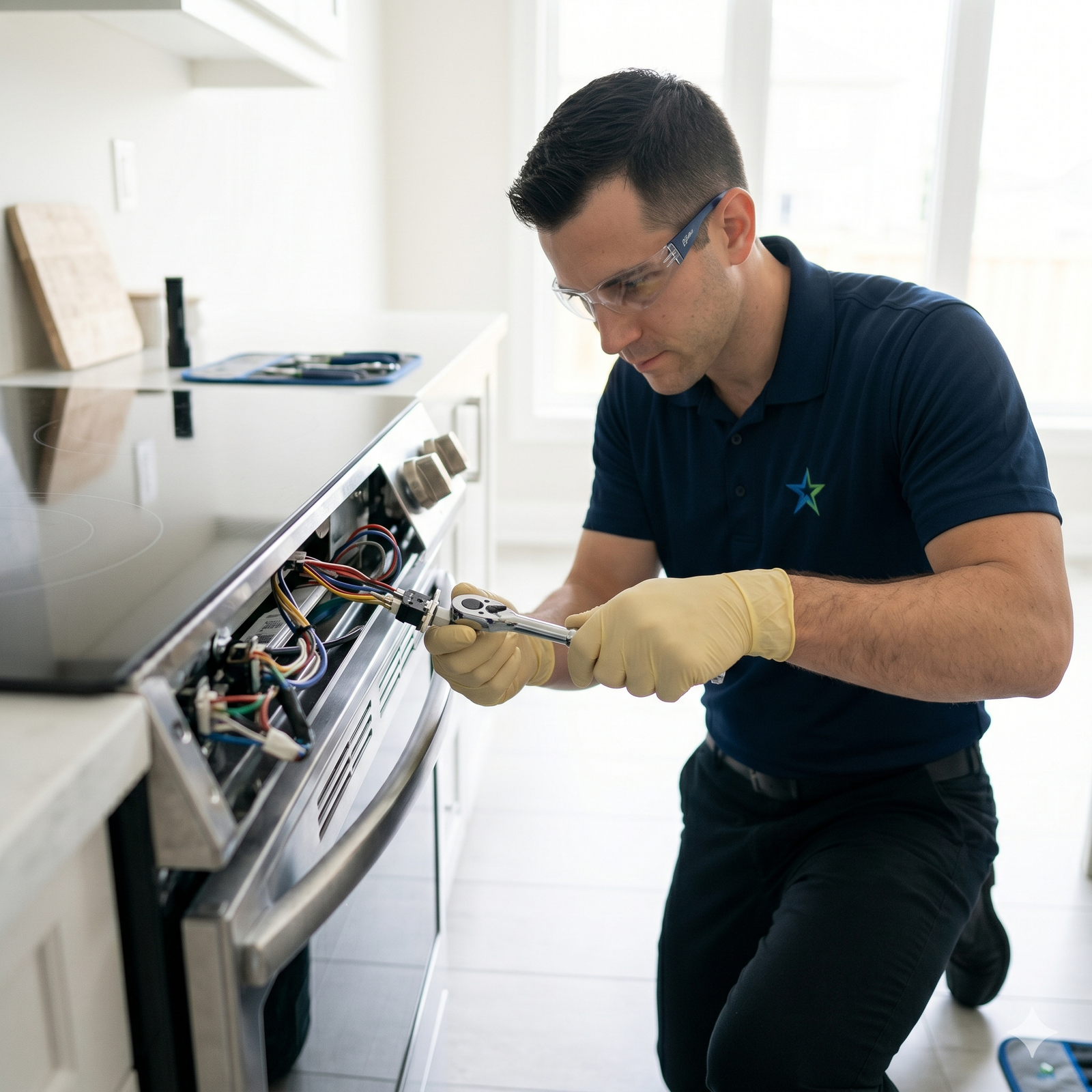 Repairing a gas stove burner igniter